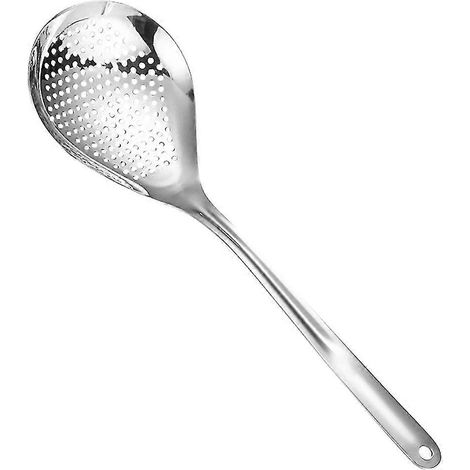 Passoire en acier inoxydable, cuillère à frire durable, passoire de service alimentaire (1/5)