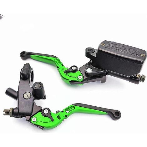 Pompe de frein supérieure pour moto CB400, petite moto de route japonaise Ninja 350, pompe de frein supérieure universelle CM300 VT250 (vert extensible) (1/5)