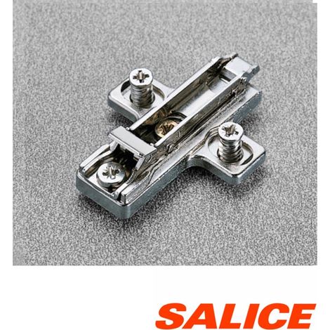 Caja de: 10 Uds. Base Salice Regulable Clip 3 Euro (BARGR39-16)