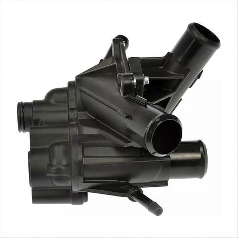 Carter Thermostatgehäuse HL3Z-8A586-B, Motorthermostatgehäuse, Kühlersatzteil, direkter Ersatz, Ford-kompatibel, hohe Qualität, hitzebeständig, robust, neu. (1/5)