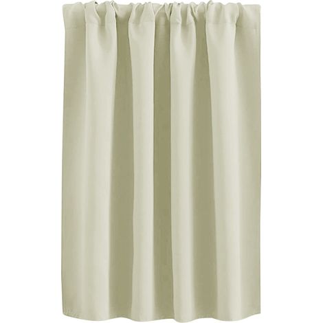 Rideau court pour cloison de cuisine et salle de bain (1/5)