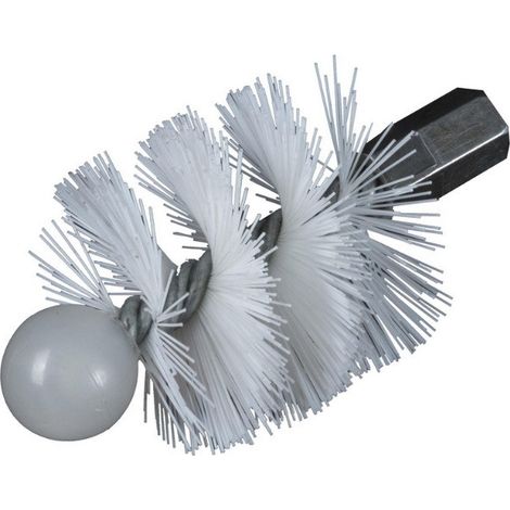 Scovolo In Nylon Rotondo Con Diametro Da 120mm - PRFUTR120