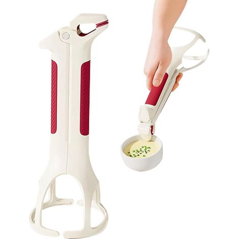 Pinzas anti-quemaduras,Pinzas planas anti-quemaduras para la cocina,casas y apartamentos (1/5)