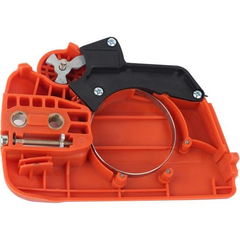 Couvercle de pignon d'embrayage Ensemble de frein de chaîne adapté à la tronçonneuse Husqvarna 235 235E 236 240 (1/4)