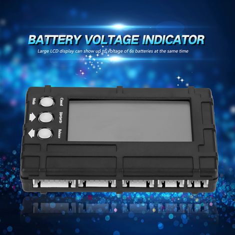 Spannungsanzeige, Balancer und Entlader für 2S- bis 6S-LiPo- und LiFe-RC-Akkus (1/5)