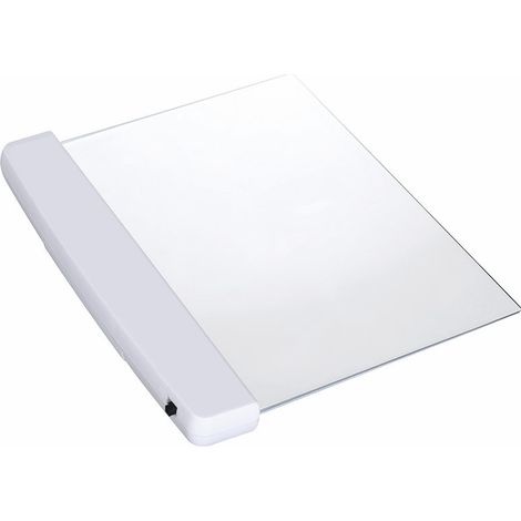Flache LED-Leselampe, ideal für den Schulstart, augenschonende Nachttischlampe fürs Schlafzimmer, multifunktionale Leselampe für Schüler. Benötigt 3 AAA-Batterien (nicht im Lieferumfang enthalten).