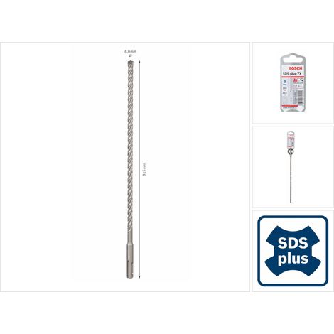 Foret SDS-Plus plus-7X 8x250x315mm Bosch