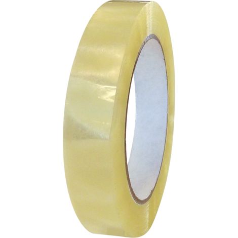 Lot de 96 Ruban adhésif polypropylène économique 19mmX100M Transparent