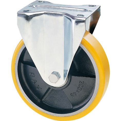 RUOTA PER CARRELLI ART. 22A ø mm  80 x 25 port. kg  120  - AVO