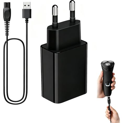 5V Chargeur Rasoir pour 3000X/5000X/8000/i9000, 1m Chargeur (1/5)