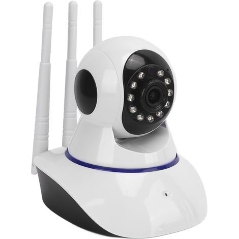Caméra de surveillance WiFi extérieure, détection de mouvement, vision nocturne, audio bidirectionnel, motorisée, 3 antennes, pour usage extérieur (1/5)