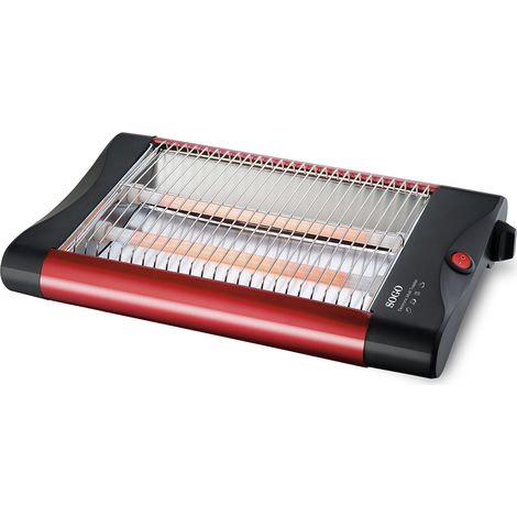 Tostador 600w H Sogo SS5316 Rojo (1/4)