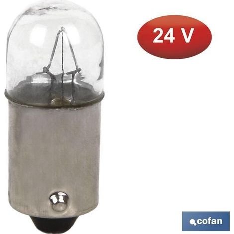 Lámpara cofan control t4w (ba9s) 24v