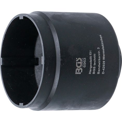 BGS  Llave  de  tuerca  del  eje  principal  de  la  transmisión  para  cajas  de  cambios  automáticas  Scania  de  10  velocidades  64  x  79  mm  -  6963 (1/3)