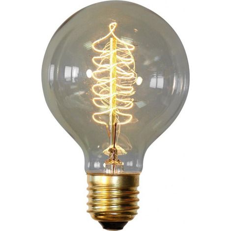 Vintage Edison Glühbirne - Transparente Spirale (1/3)