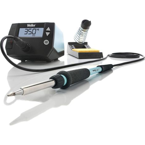 Weller WE 1010 (T0053298699) Stazione di Saldatura Digitale a 1 Canale, 70 Watt / 230 Volt, Intervallo di Temperatura da 100 ° C a 450 ° C, blu (1/5)