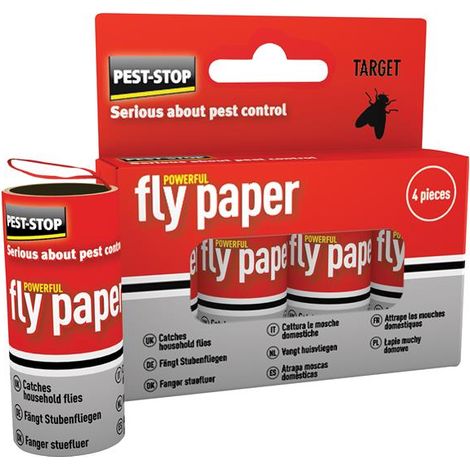Fly Papers Pack of 4 (1/3)