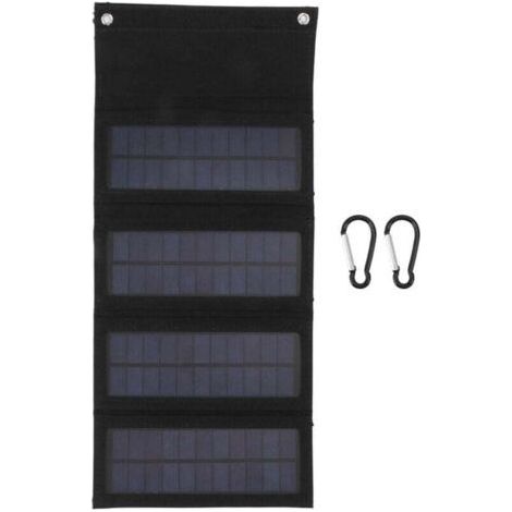 40W Portable Foldable Solar Panel Lightweight High Efficiency for Hiking and Camping (1/4)