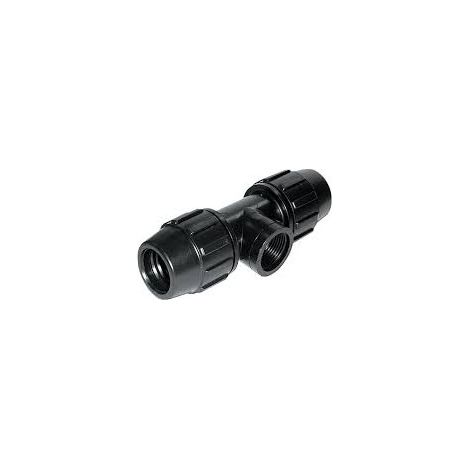 Te Rosca Hembra De Polietileno De 20 X 1/2” para tuberias de polietileno (1/2)