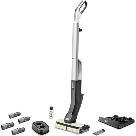 Karcher FC 4-4 Aspirador Fregador Negro y Gris