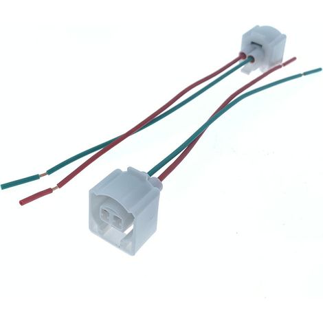 Wasserdichter Kfz-Steckverbinder der Serie 2.3, 2-poliger Kabelbaumstecker, weißer Stecker DJ7025-2.3-21 (1/4)