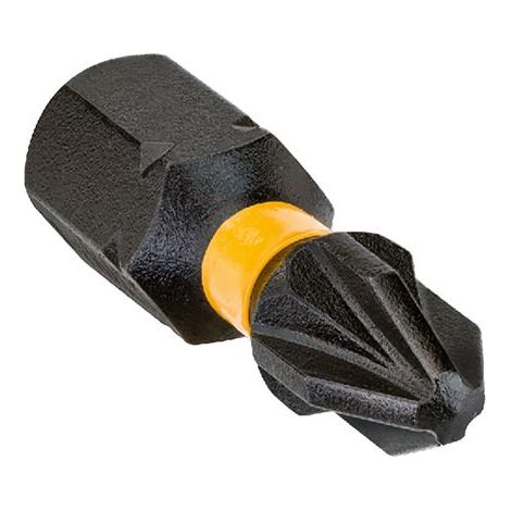 Dewalt – Lot de 5 embouts de vissage PZ2 25mm – Embouts impact pour vissage intensif – Pour tournevis à percussion