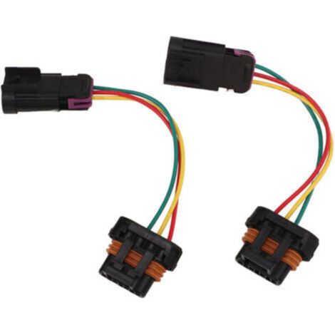Faisceau de cbles de Conversion de phares, 2 pièces, remplacement en plastique ABS pour Polaris Rzr 800 2011 2014 (1/5)