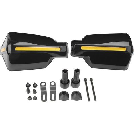 Bouclier universel de protection des mains pour guidon de moto, protecteur de pare-brise coupe-vent (1/5)