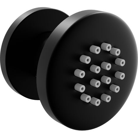 Mexen Seitliche Dusche für freiliegende Armatur, Schwarz - 79361-70 (1/3)