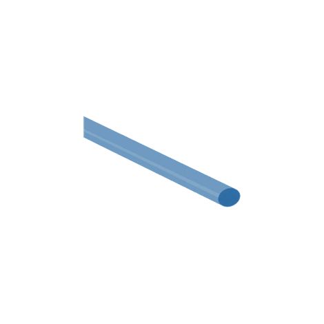 Gaine thermorétractable 120° 70/35mm bleu 301070B