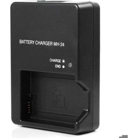 Chargeur - Pour Batterie Nikon EN-EL14 - Entrée Universelle 100-240 V - Compatible D3100 D3200 D5100 D5200 P7000 P7100 - Noir (1/5)