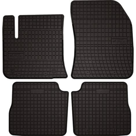 Tappetini in gomma per auto: Citroen e-C4 hatchback (2021-) - neri, su misura (1/5)
