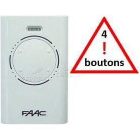 Télécommande FAAC XT4 868 SLH - 787010 (1/4)
