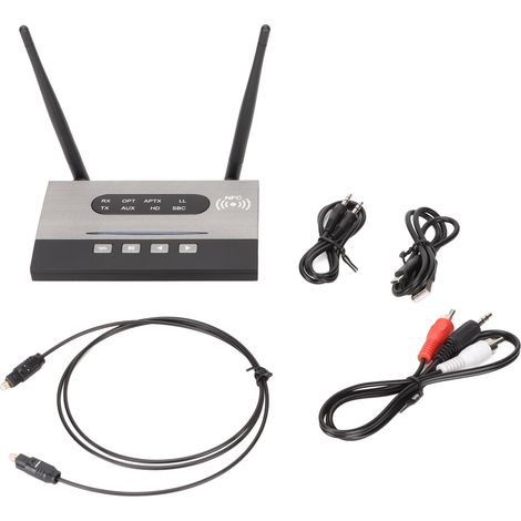 Émetteur Récepteur Audio Bluetooth 5.0 Haute Fidélité, Chipset CSR, NFC, Optique SPDIF, Adaptateur Audio 2 en 1 Sans Fil (1/5)