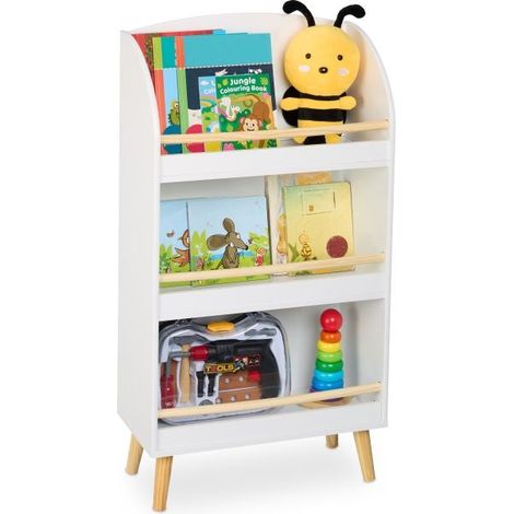 Bibliothèque pour enfants à 3 compartiments (1/5)
