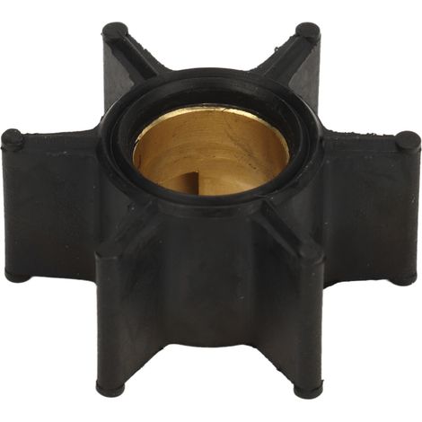 Turbine de pompe à eau 47-22748, turbine de pompe à eau pour moteur hors-bord à 6 pales, adaptée aux moteurs hors-bord de 3,5 CV, 3,9 CV, 5 CV et 6 CV. (1/5)