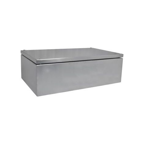 Boîtier RS PRO en Acier inoxydable 304 Acier dim. ext. 500 x 300 x 161mm, IK10, IP66 ( Prix pour 1 )