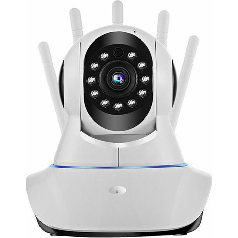 Outdoor Security Camera - Wireless WiFi Camera for Home Security System with 360° View, Motion Detection, Auto Tracking, Two-Way Talk, 1080 Night Vision (1/4)