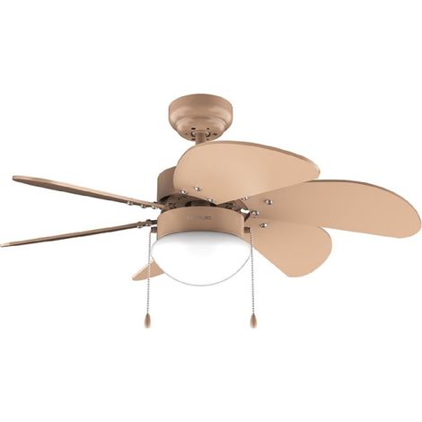 Cecotec Moderner Ventilator Orange 50W 6 Flügel (1/5)