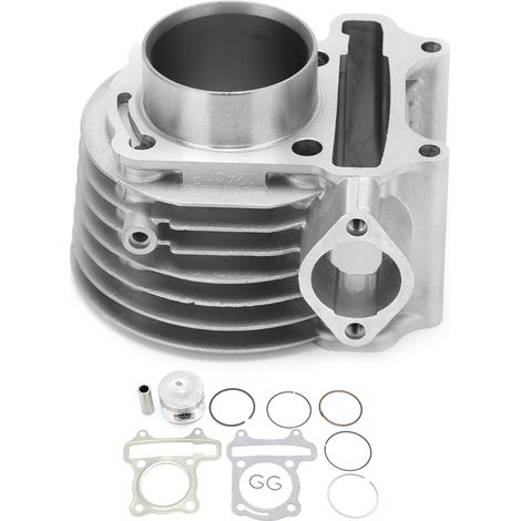 Kit Joint Segment Piston pour GY6 125CC 4T Scooter Mobylette ATV 139QMB 139QMA, Bague Cylindre 52,4mm, Pièce Détachée Moteur (1/5)