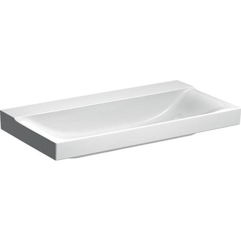 Geberit Xeno 2 Waschtisch ohne Hahnloch, ohne Überlauf, 90x48 cm (1/5)