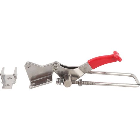 Pestillo de palanca de acero inoxidable, ajustable a 90°, para decoración. (1/5)