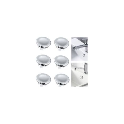 Set di 6 tappi di troppo pieno per lavelli da cucina e bagno - Crezuo