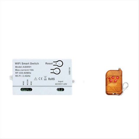 Interrupteur Intelligent WiFi pour Application pour Xiaomi Home, Minuterie DIY, Télécommande Intelligente 7 32 V Module Domotique (1/4)