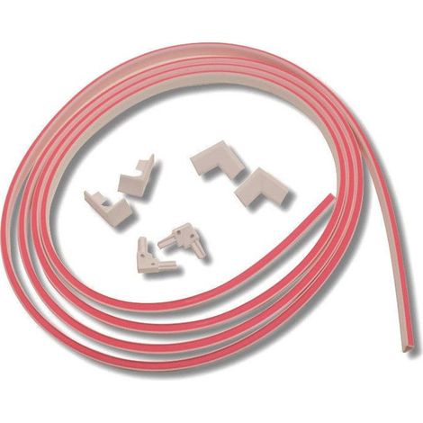 Ricambio kit profilo bordo vasca in gomma bianco ideal standard Cesana 4R10010023