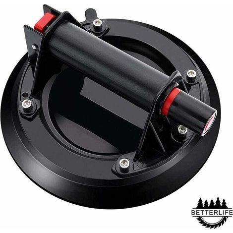 Ventouse - Capacité de Charge Jusqu'à 110 kg Professionnelle Ventouse Ventouses sous Vide Ventouse en verre pour Transport de Vitres, Carreaux & Plaques（1 pcs）