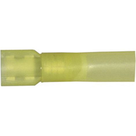 Cosse clip 6.3 mm x 0.8 mm Vogt Verbindungstechnik 3967sh entièrement isolé jaune 1 pc(s)