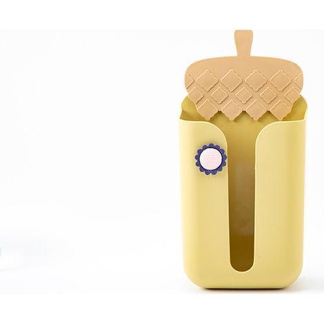 Wandmontierter Papierhandtuchhalter, Badkleber, Plastikrolle, Papierhandtuchbox, Waschlappen, Müllbeutel, Aufbewahrungsregal (1/5)