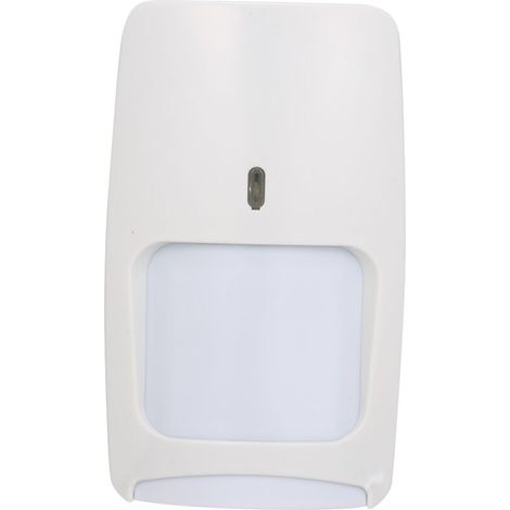 Infrared and microwave motion detector, wall-mounted PIR motion sensor for home anti-theft security alarm system (1/5)