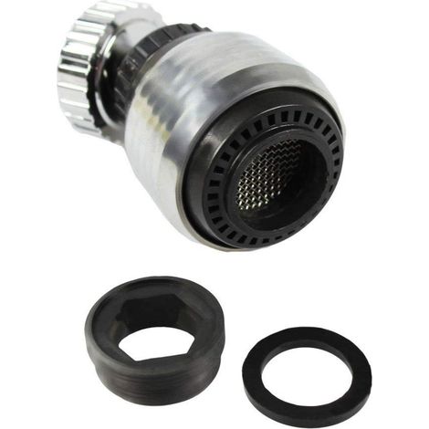 Aeratore a snodo cromato per rubinetto miscelatore vecchio ean 8008520914007 (1/2)